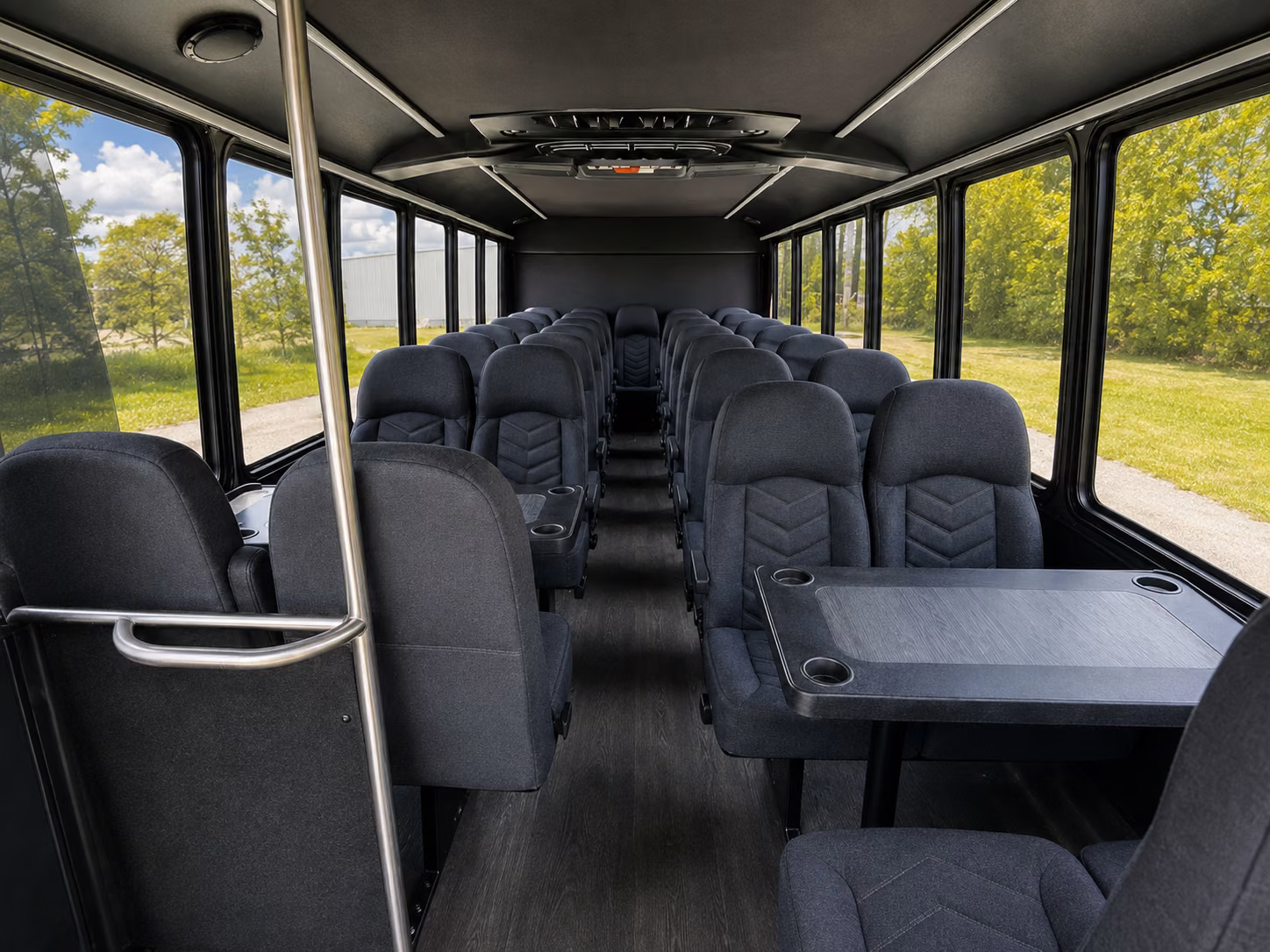 sunnyvale 20 passenger minibus inside