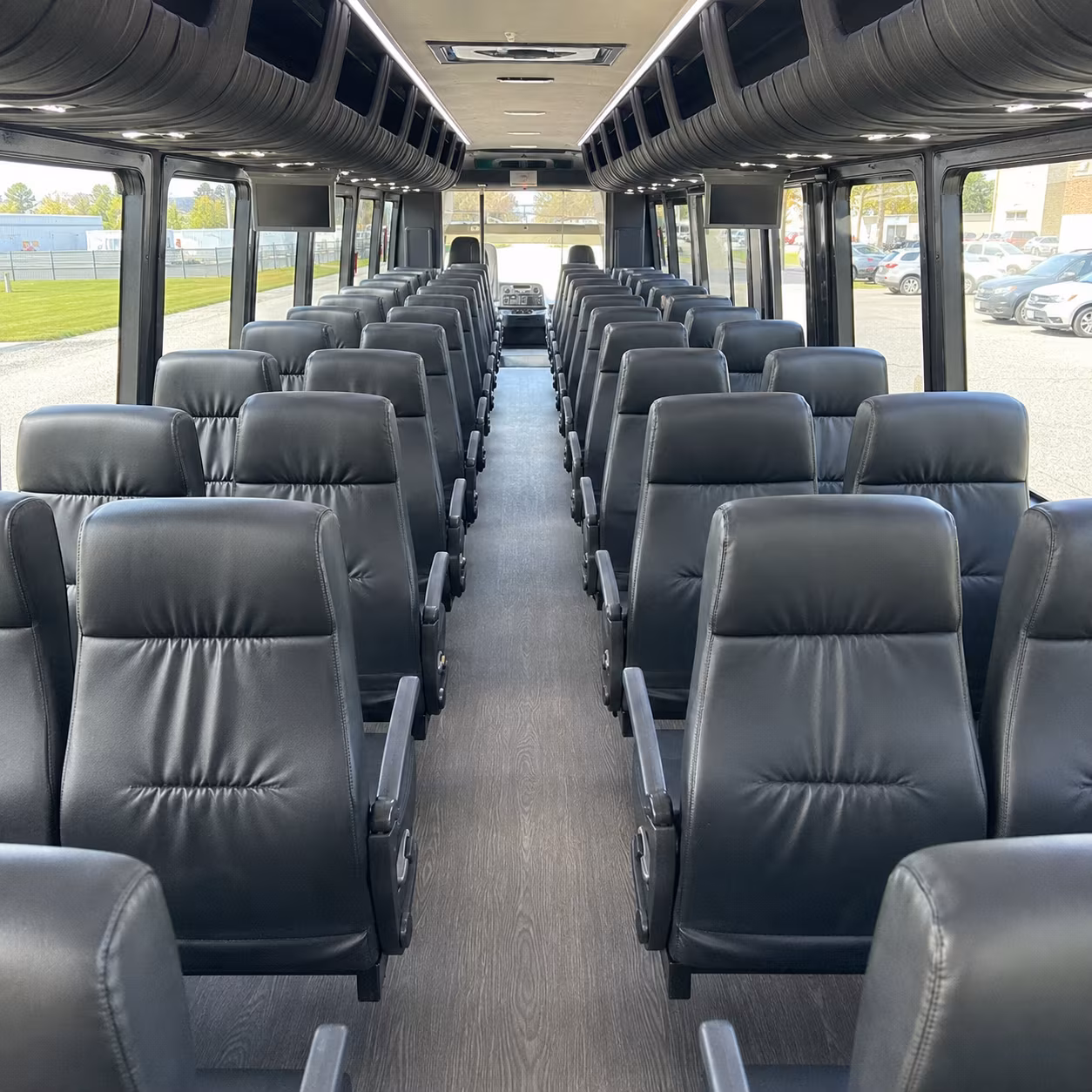 sunnyvale 28 passenger minibus interior