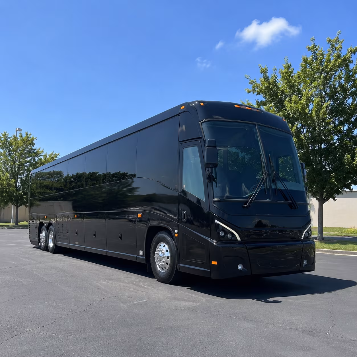 sunnyvale 56 passenger charter bus