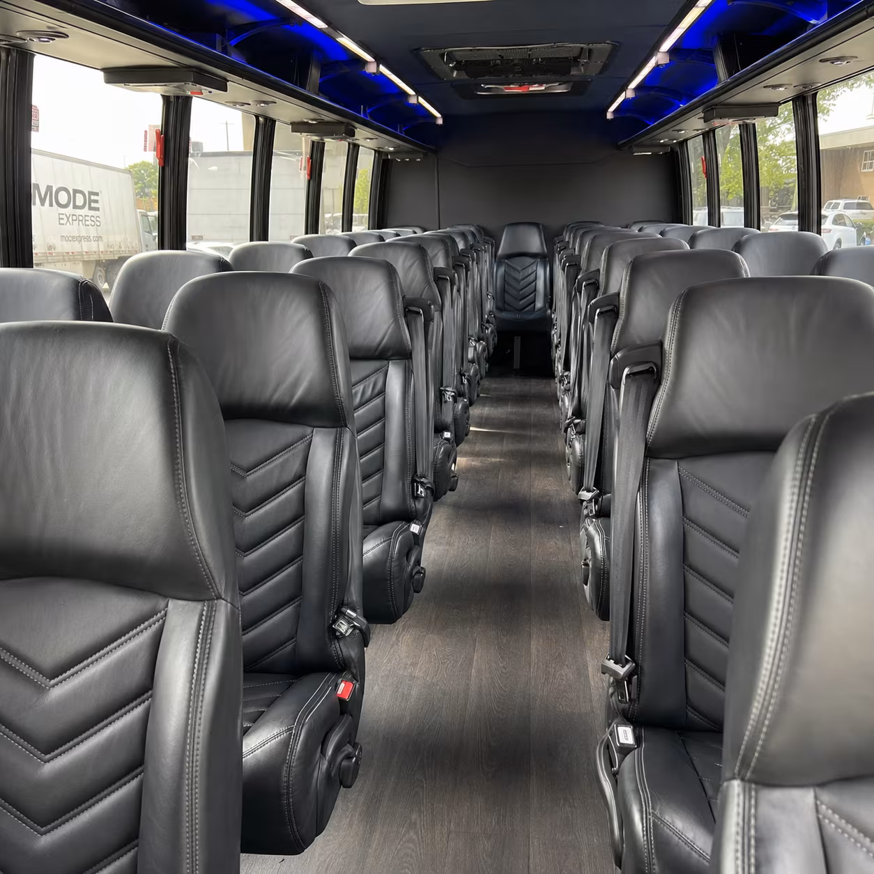 sunnyvale concert transportation onboard seating