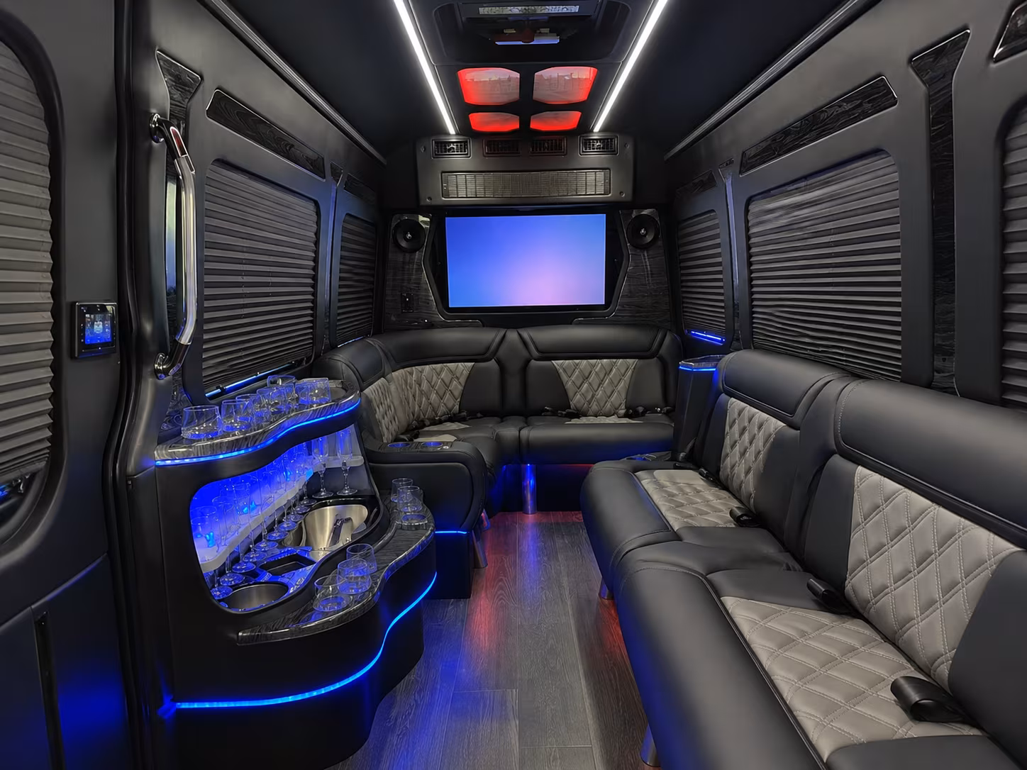 sunnyvale corporate transportation onboard seating