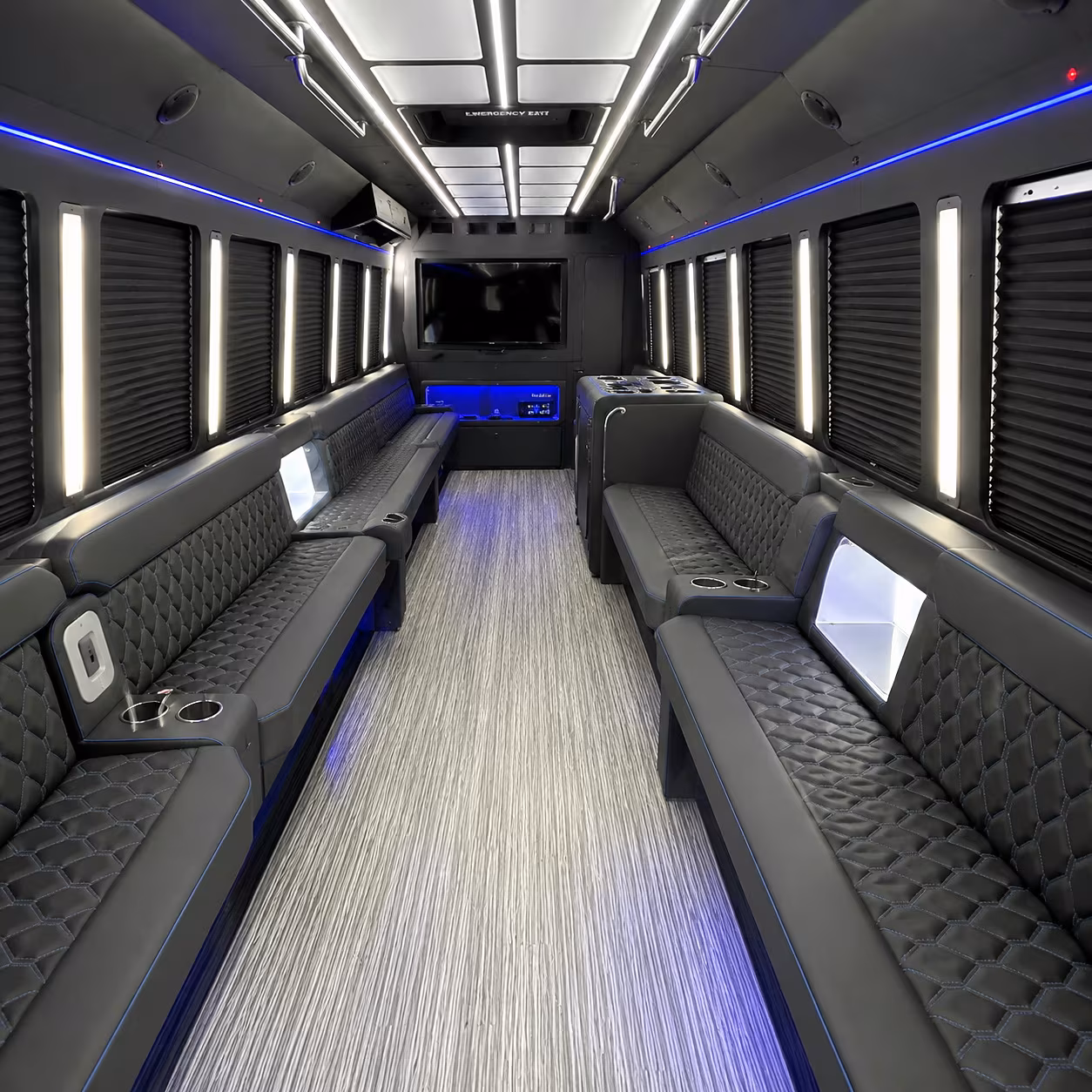 sunnyvale holiday party bus rental