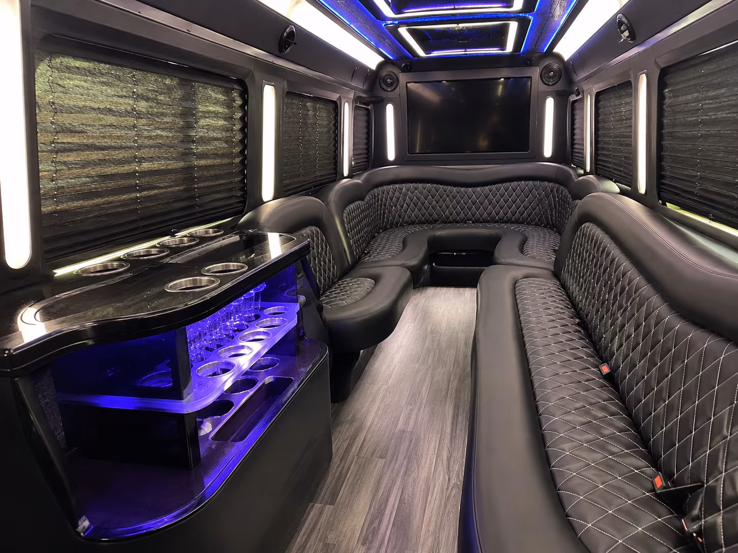 sunnyvale night out party bus rental