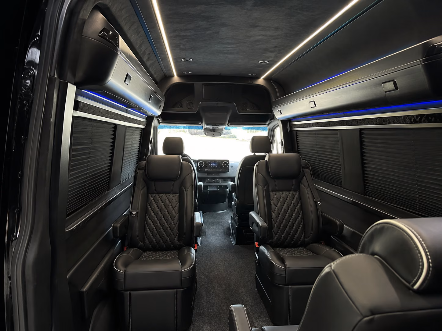 sunnyvale sprinter van with driver interior